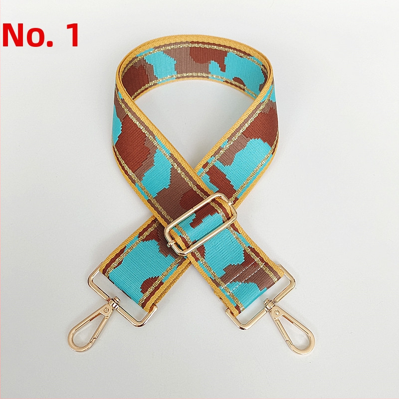 Полиестерна презрамка за чанти Langrong, райета, износоустойчива, намалява натоварването, лято 2024