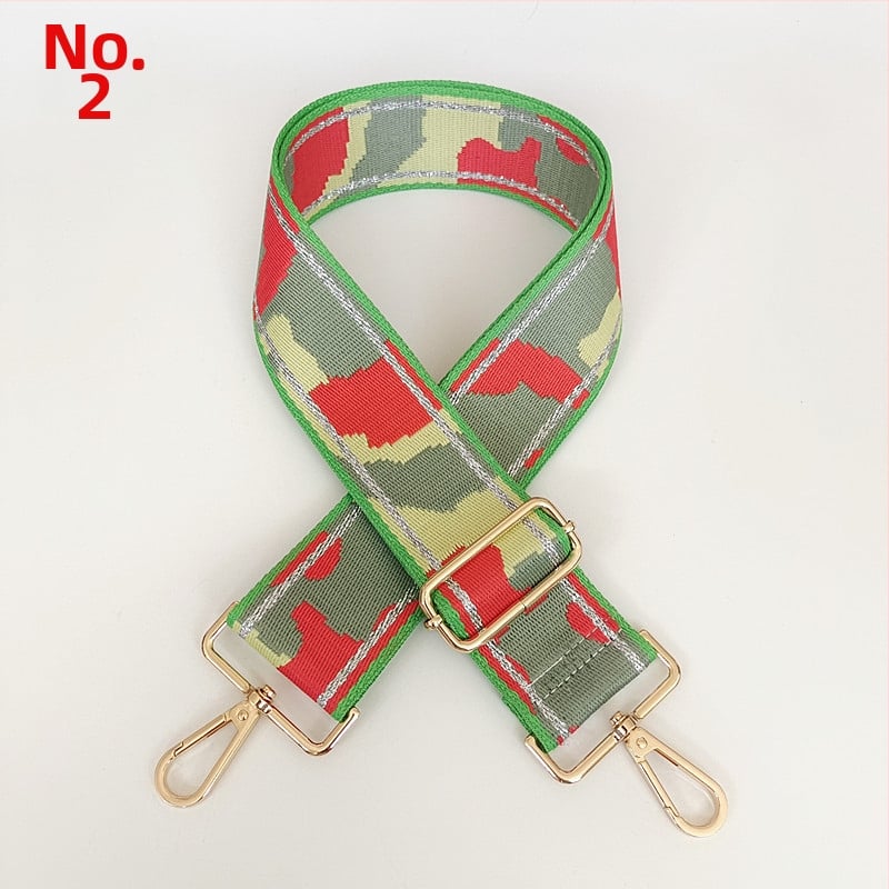 Полиестерна презрамка за чанти Langrong, райета, износоустойчива, намалява натоварването, лято 2024