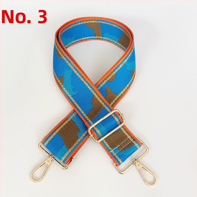 Полиестерна презрамка за чанти Langrong, райета, износоустойчива, намалява натоварването, лято 2024