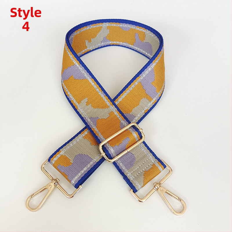 Полиестерна презрамка за чанти Langrong, райета, износоустойчива, намалява натоварването, лято 2024