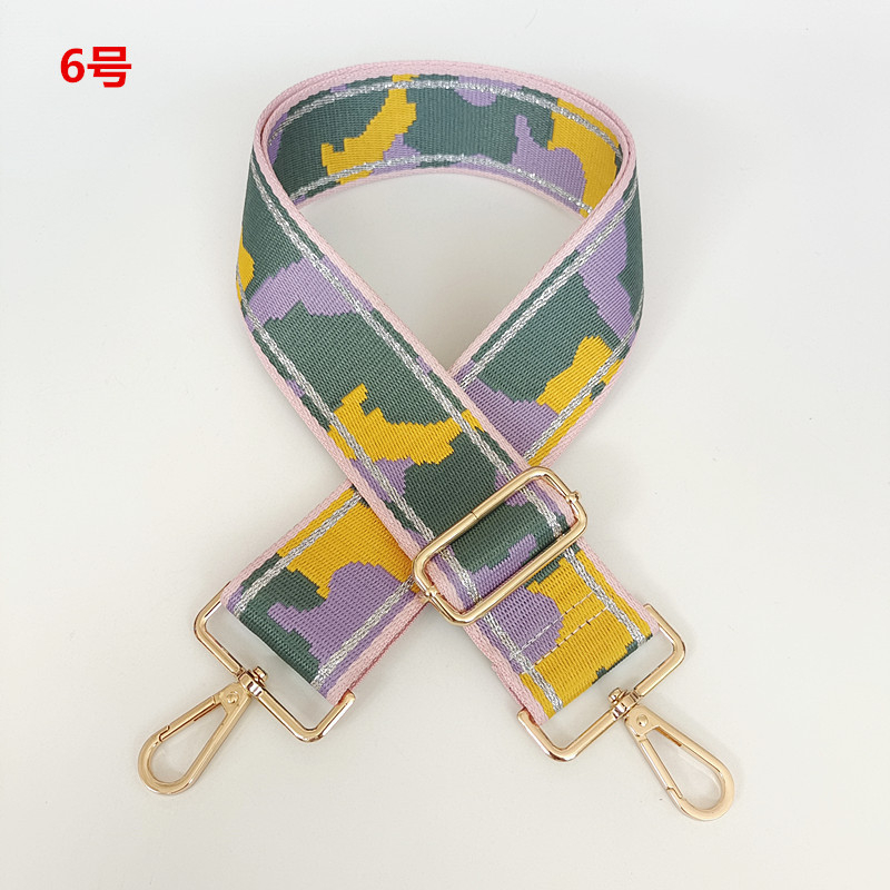 Полиестерна презрамка за чанти Langrong, райета, износоустойчива, намалява натоварването, лято 2024