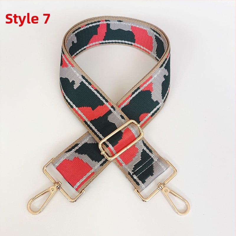 Полиестерна презрамка за чанти Langrong, райета, износоустойчива, намалява натоварването, лято 2024