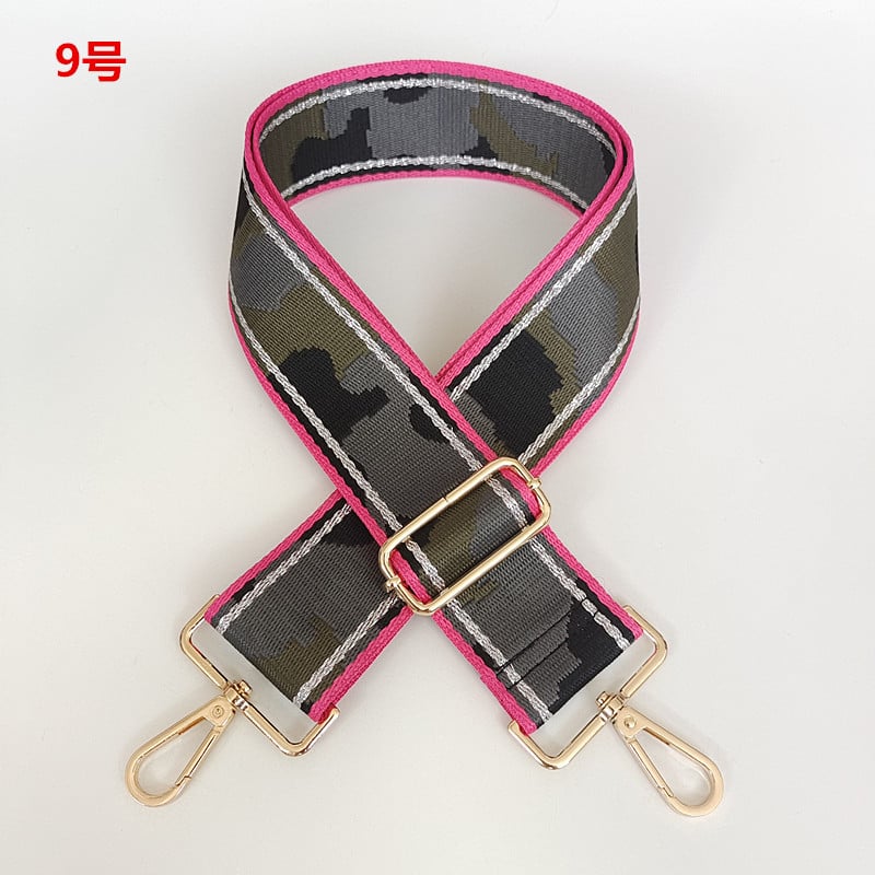 Полиестерна презрамка за чанти Langrong, райета, износоустойчива, намалява натоварването, лято 2024