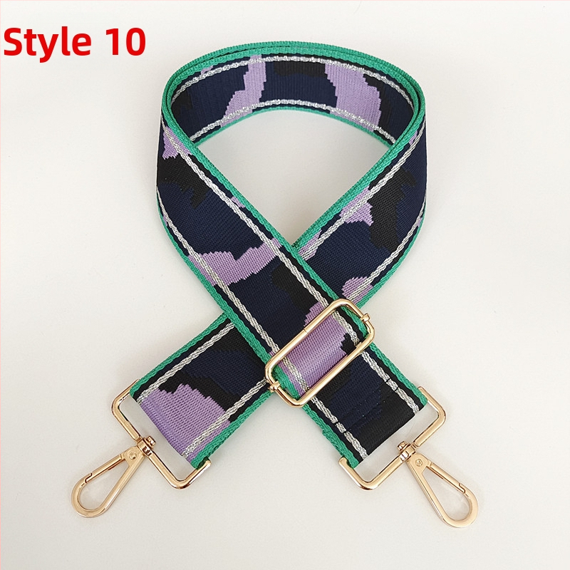 Полиестерна презрамка за чанти Langrong, райета, износоустойчива, намалява натоварването, лято 2024