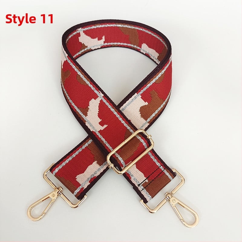 Полиестерна презрамка за чанти Langrong, райета, износоустойчива, намалява натоварването, лято 2024