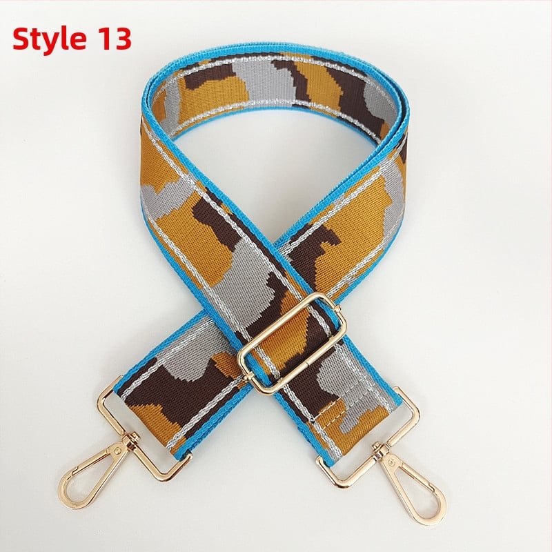 Полиестерна презрамка за чанти Langrong, райета, износоустойчива, намалява натоварването, лято 2024