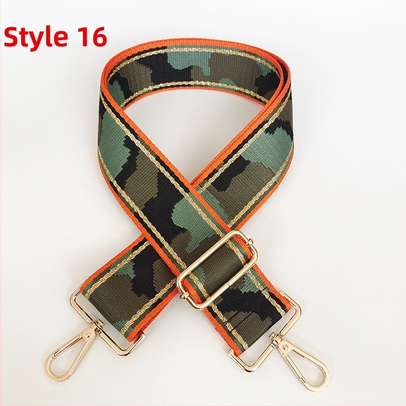 Полиестерна презрамка за чанти Langrong, райета, износоустойчива, намалява натоварването, лято 2024