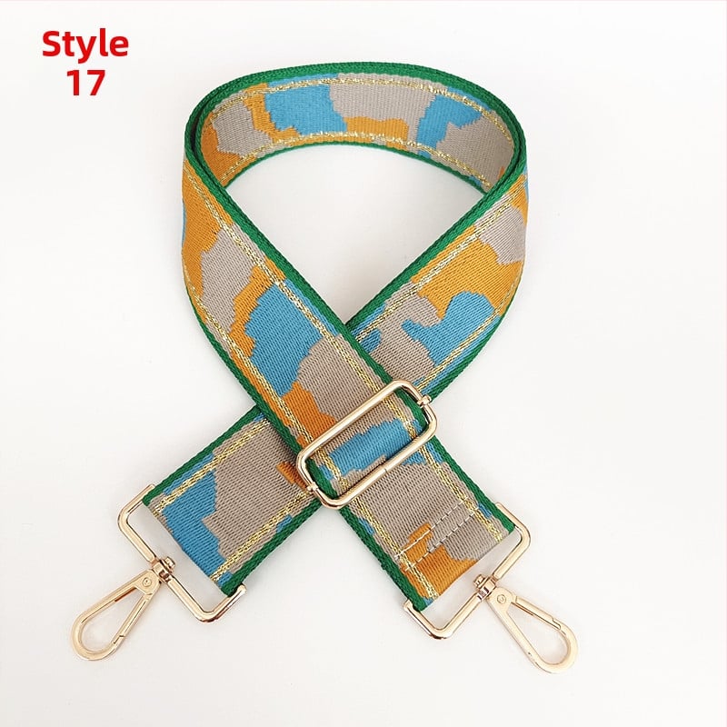 Полиестерна презрамка за чанти Langrong, райета, износоустойчива, намалява натоварването, лято 2024