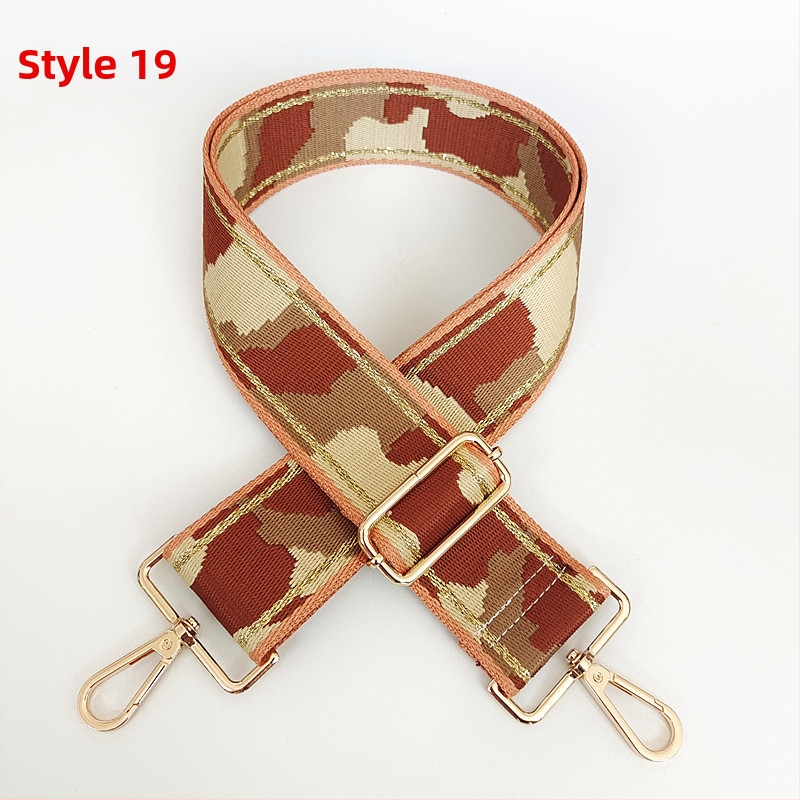 Полиестерна презрамка за чанти Langrong, райета, износоустойчива, намалява натоварването, лято 2024