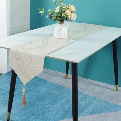 Table Runner за маса: 90% полиестер, пейзажен принт, модерен стил, за спалня