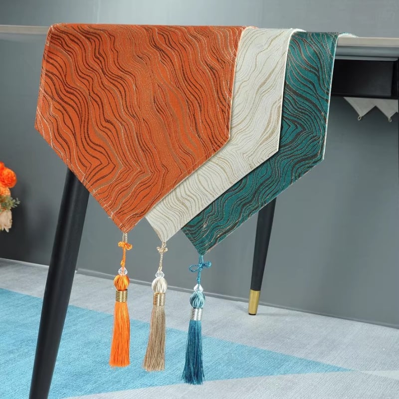 Table Runner за маса: 90% полиестер, пейзажен принт, модерен стил, за спалня