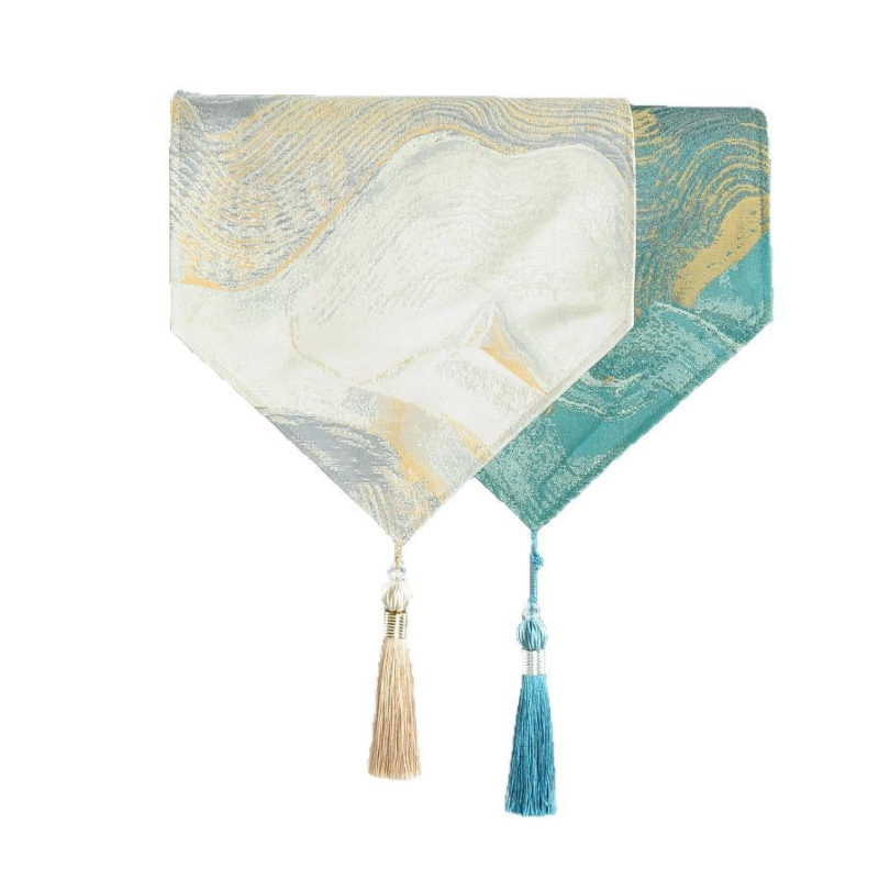 Table Runner за маса: 90% полиестер, пейзажен принт, модерен стил, за спалня