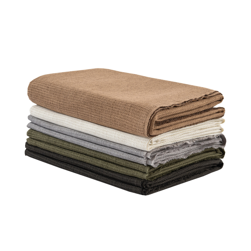 Voodi lõpu kate ja pleed, moodne minimalistlik stiil, bränd Sewing Leaf Warbler, ühetooniline muster, hotellitoode