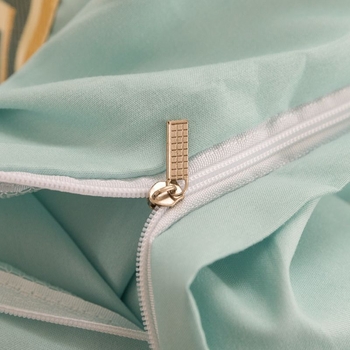 Τετράμερο σετ καλύμματος κρεβατιού ομορφιάς από πολυεστέρα, ελαφρύς πολυτελής αίσθηση, αντιολισθητικό, κατάλληλο για κρεβάτια μασάζ σε σπα, με reactive εκτύπωση και βαφή.