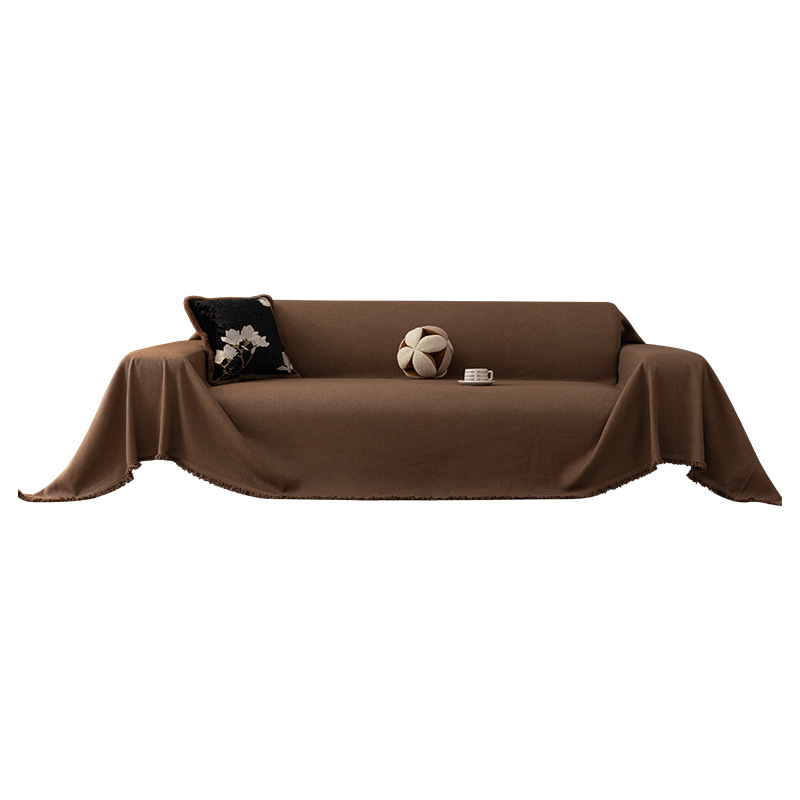 Navlaka za kauč Teddy velvet, vodootporna, univerzalna za sve sezone, potpuno pokrivanje, protuklizna, zaštita od prašine za jastuke kauča.