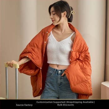 Down šal-ćebe s punom bijelog gusjeg perja/bijelog patka perja, 280 g, zima, jedne boje