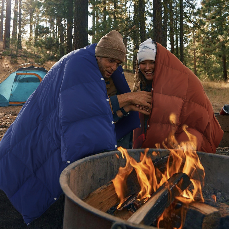 Down šal-ćebe s punom bijelog gusjeg perja/bijelog patka perja, 280 g, zima, jedne boje