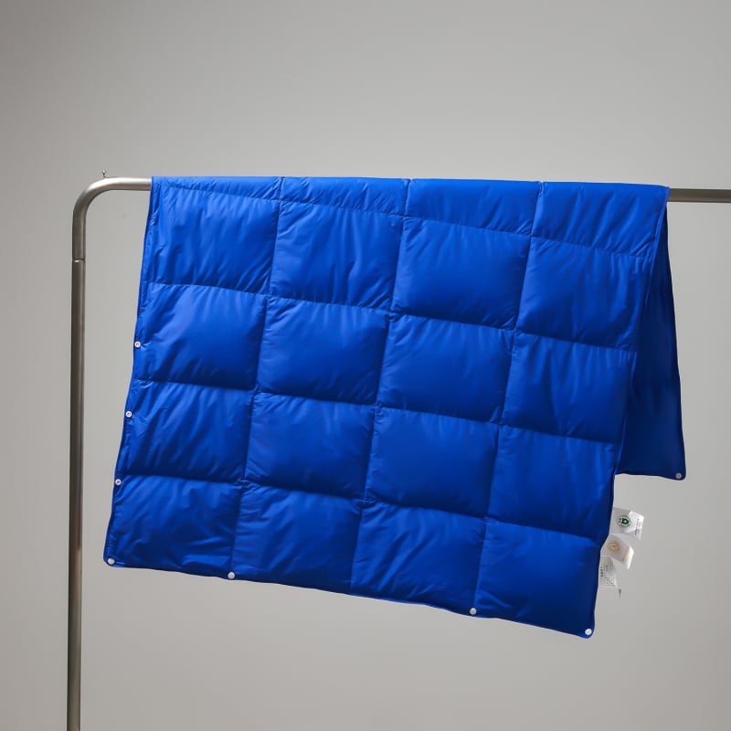 Down šal-ćebe s punom bijelog gusjeg perja/bijelog patka perja, 280 g, zima, jedne boje