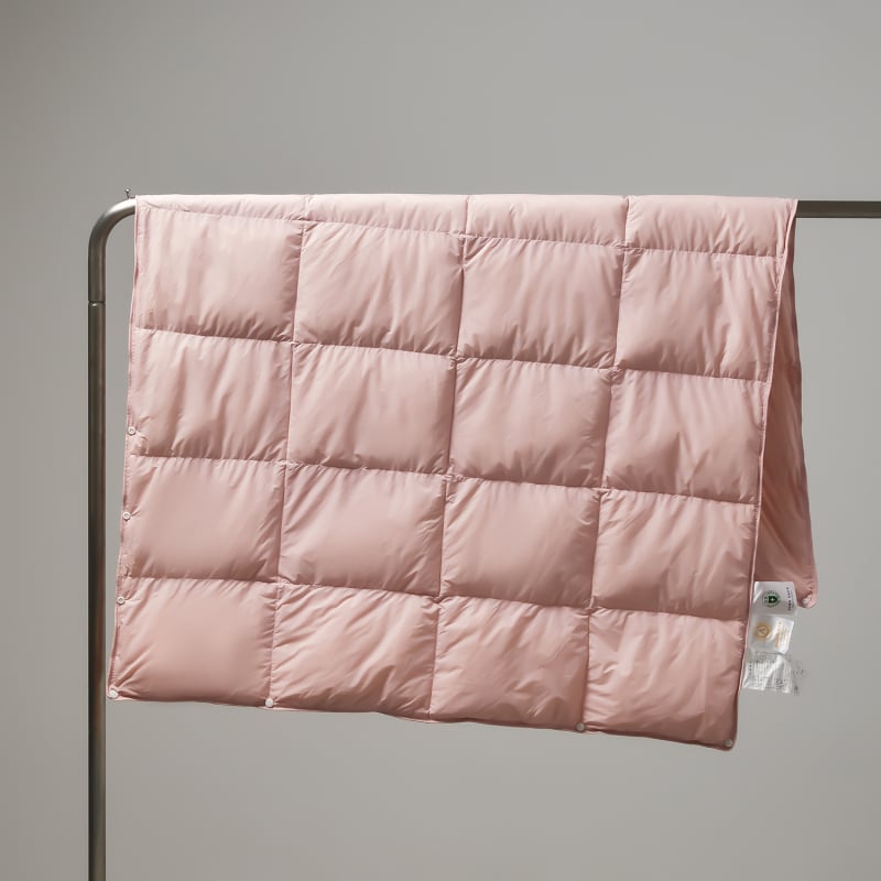 Down šal-ćebe s punom bijelog gusjeg perja/bijelog patka perja, 280 g, zima, jedne boje