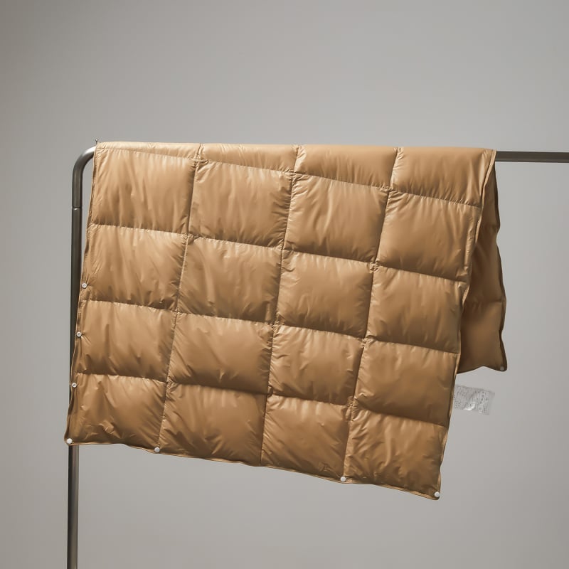 Down šal-ćebe s punom bijelog gusjeg perja/bijelog patka perja, 280 g, zima, jedne boje