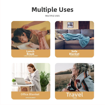 Kauč deka pletena, četiri sezone, 520 g, prilagodljiva, Prva klasa