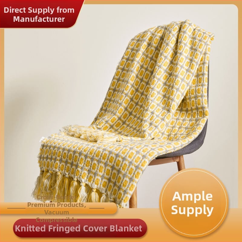 Kauč deka pletena, četiri sezone, 520 g, prilagodljiva, Prva klasa