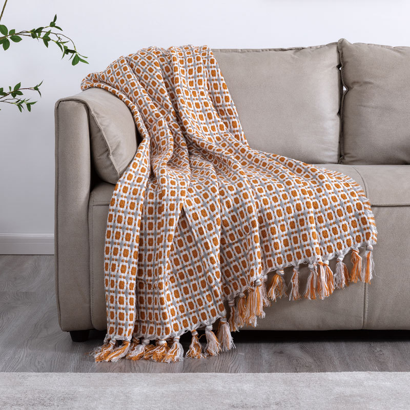 Kauč deka pletena, četiri sezone, 520 g, prilagodljiva, Prva klasa