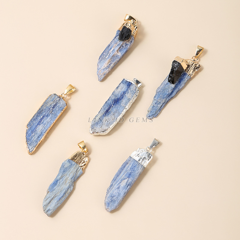 Jingde nyaklánc kristállyal, vágás, csiszolás és polírozás, OL divatstílus