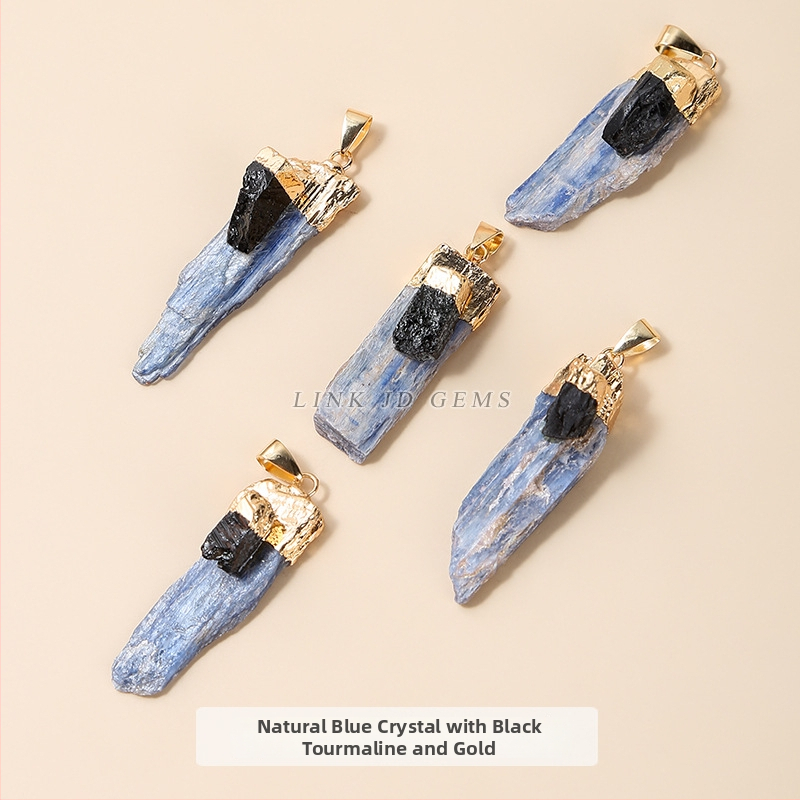 Jingde nyaklánc kristállyal, vágás, csiszolás és polírozás, OL divatstílus