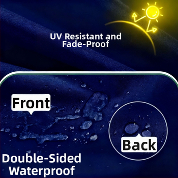 Perna rotundă pentru scaun exterior, cu curele, impermeabilă și UV-rezistentă, husă Oxford și umplutură din burete