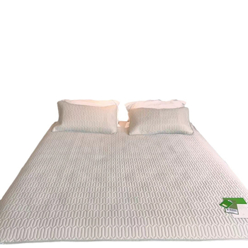 Σετ τριών τεμαχίων στρώματος από φυσικό λατέξ, αναδιπλούμενο, περιεκτικότητα λατέξ >90%, ύφανση με εκτύπωση