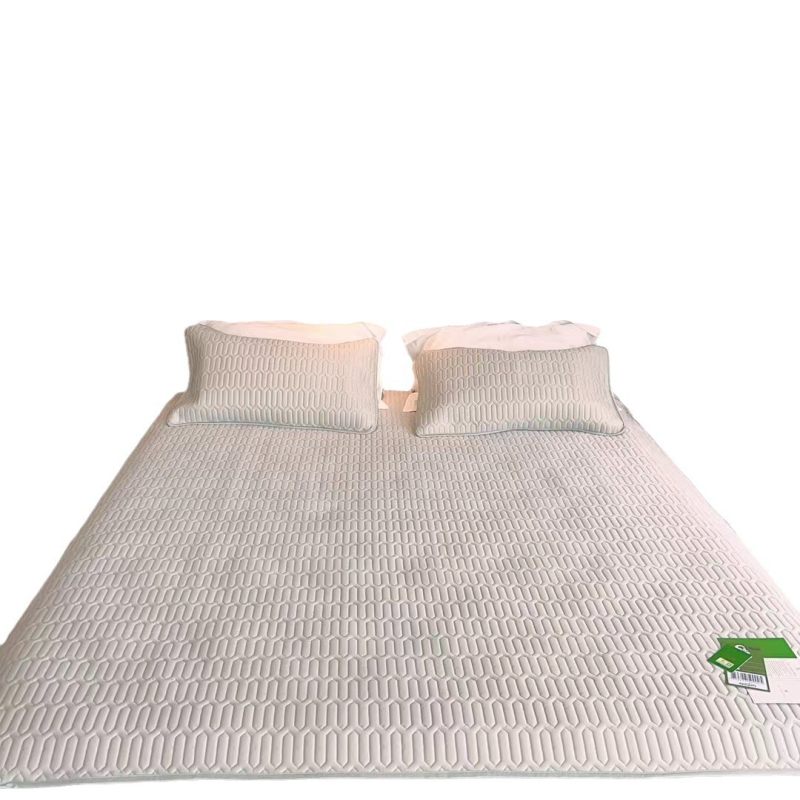 Σετ τριών τεμαχίων στρώματος από φυσικό λατέξ, αναδιπλούμενο, περιεκτικότητα λατέξ >90%, ύφανση με εκτύπωση