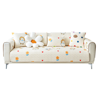 Jastuk za kauč od ledene svile, uzorak slatkih životinja, pogodna kutna sofa, jednostavan stil, tip jastuka (leden svile; uzorak slatkih životinja; kutna sofa; jednostavan stil)