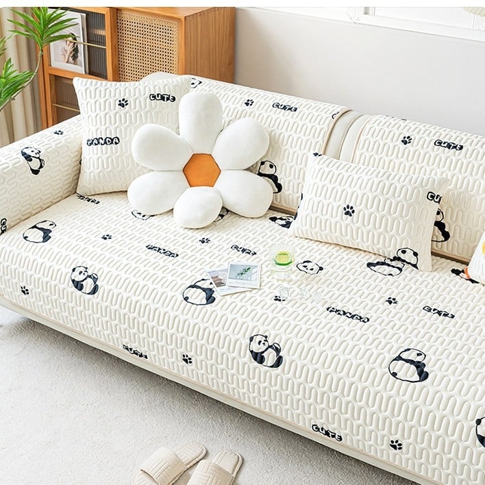 Jastuk za kauč od ledene svile, uzorak slatkih životinja, pogodna kutna sofa, jednostavan stil, tip jastuka (leden svile; uzorak slatkih životinja; kutna sofa; jednostavan stil)