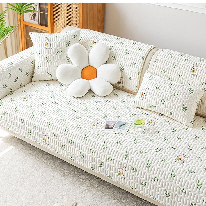 Jastuk za kauč od ledene svile, uzorak slatkih životinja, pogodna kutna sofa, jednostavan stil, tip jastuka (leden svile; uzorak slatkih životinja; kutna sofa; jednostavan stil)