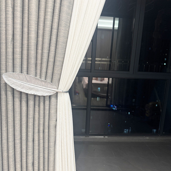 U-veida aizkaru āķis, plastmasas, franču stils