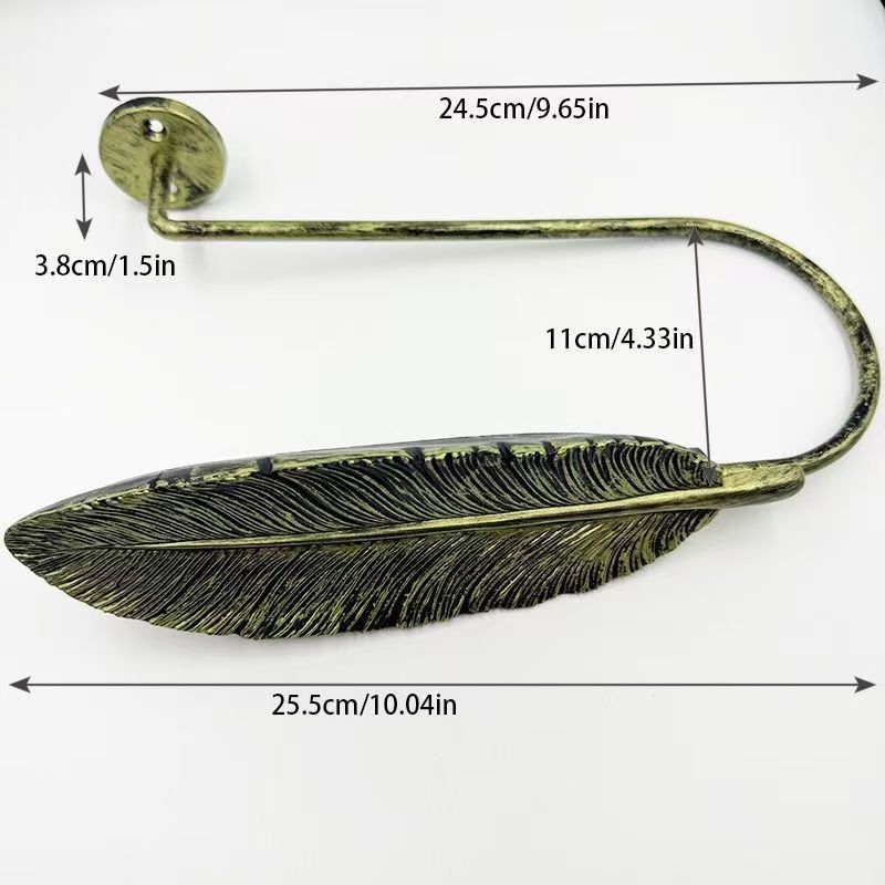 U-veida aizkaru āķis, plastmasas, franču stils