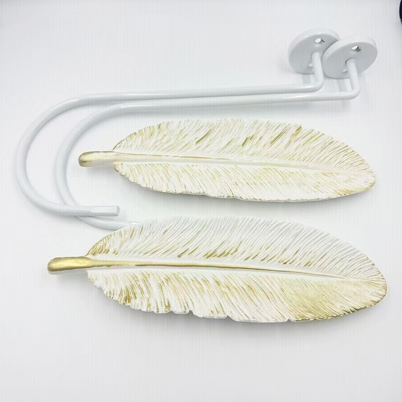 U-veida aizkaru āķis, plastmasas, franču stils