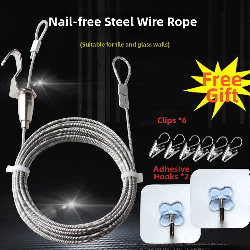 Ράφι αποξήρανσης με σχοινί και δίχτυ, μοντέρνος μινιμαλισμός, τετραώροφη κατασκευή, κυκλοφόρησε το 2023