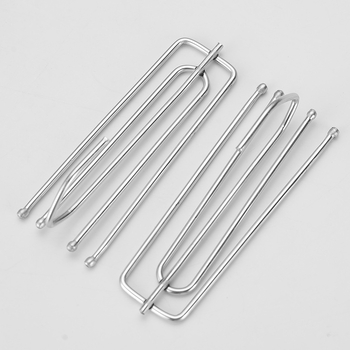 Zavjese — elektroplatirani četverokuki kuka za zavjese; Model: Electroplated four-Claw hook; Materijal: Electroplating; Vrsta zavjese: Sve vrste; Marka: Weiye