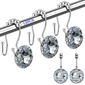 Ming Crown nerūsējošā tērauda divkāršais aizkaru āķis, mūsdienīgs minimālisks stils