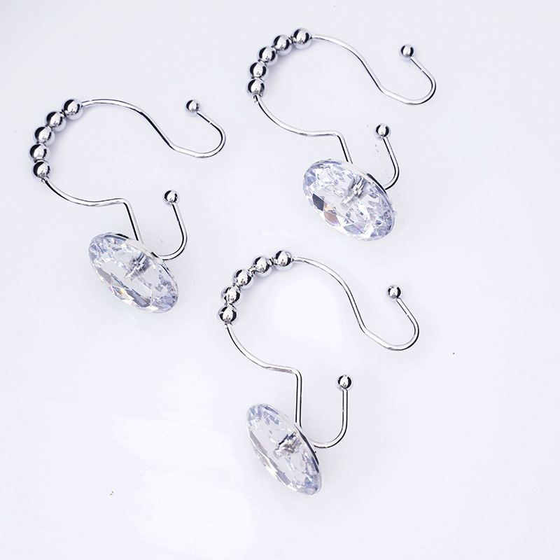 Ming Crown nerūsējošā tērauda divkāršais aizkaru āķis, mūsdienīgs minimālisks stils