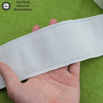 Užuolaidų kabliukų juostelė iš Huafeng Window Decorations namų tekstilėms