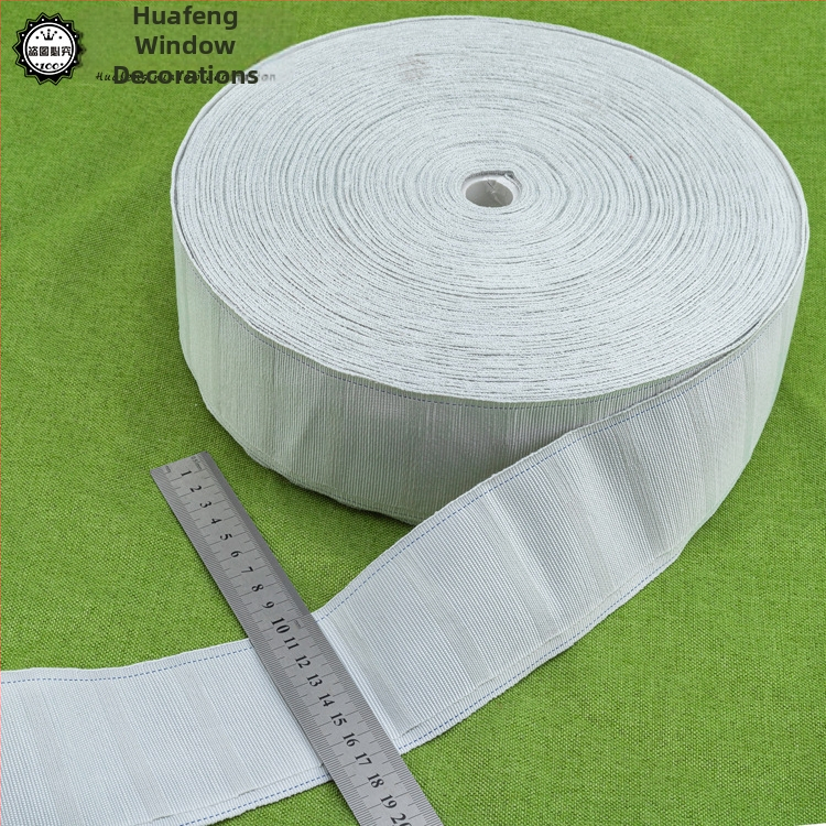 Užuolaidų kabliukų juostelė iš Huafeng Window Decorations namų tekstilėms