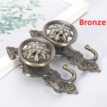 Alumīnija aizkaru sienas āķis, ķīniešu klasiskā stila, aizkaru piederumi