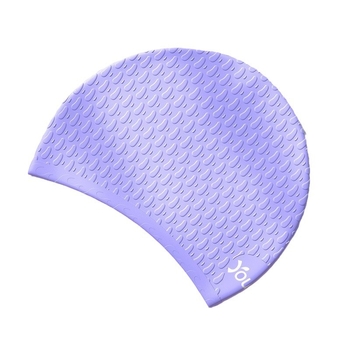 Силиконова шапка за плуване за дълга коса – водоустойчива, защита на ушите, за възрастни, професионална