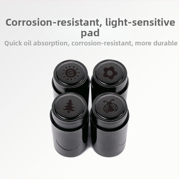 Divine Light műanyag kör pecsét fotóérzékeny