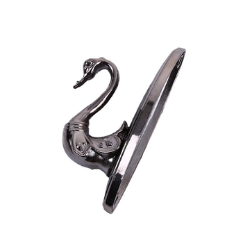 Γάντζος τοίχου για κουρτίνες - Κράμα, Μοντέλο LHQG-39, Περιλαμβάνονται βίδες, Κατάλληλο για όλους τους τύπους κουρτινών