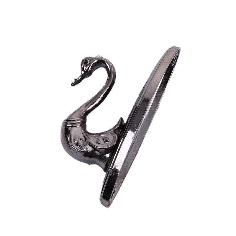 Γάντζος τοίχου για κουρτίνες - Κράμα, Μοντέλο LHQG-39, Περιλαμβάνονται βίδες, Κατάλληλο για όλους τους τύπους κουρτινών