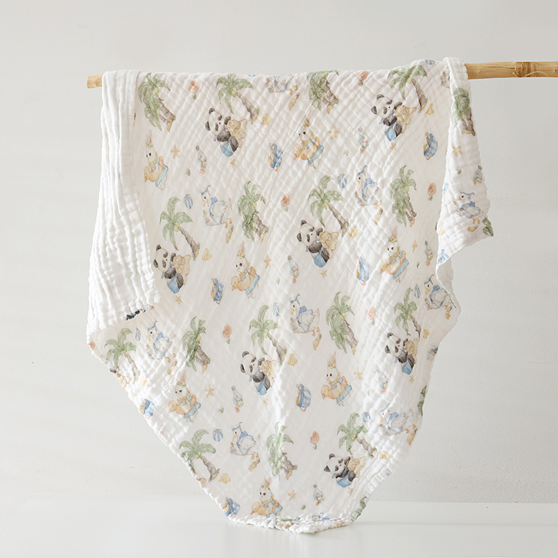 Dječji kupaonski ručnik od 100% pamuka, digitalni otisak, 300-400 g, za bebe